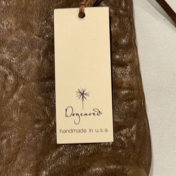 Dogeared Leather ‘It’s the Journey’ Zip Pouch - NWT - Picture 2 of 7